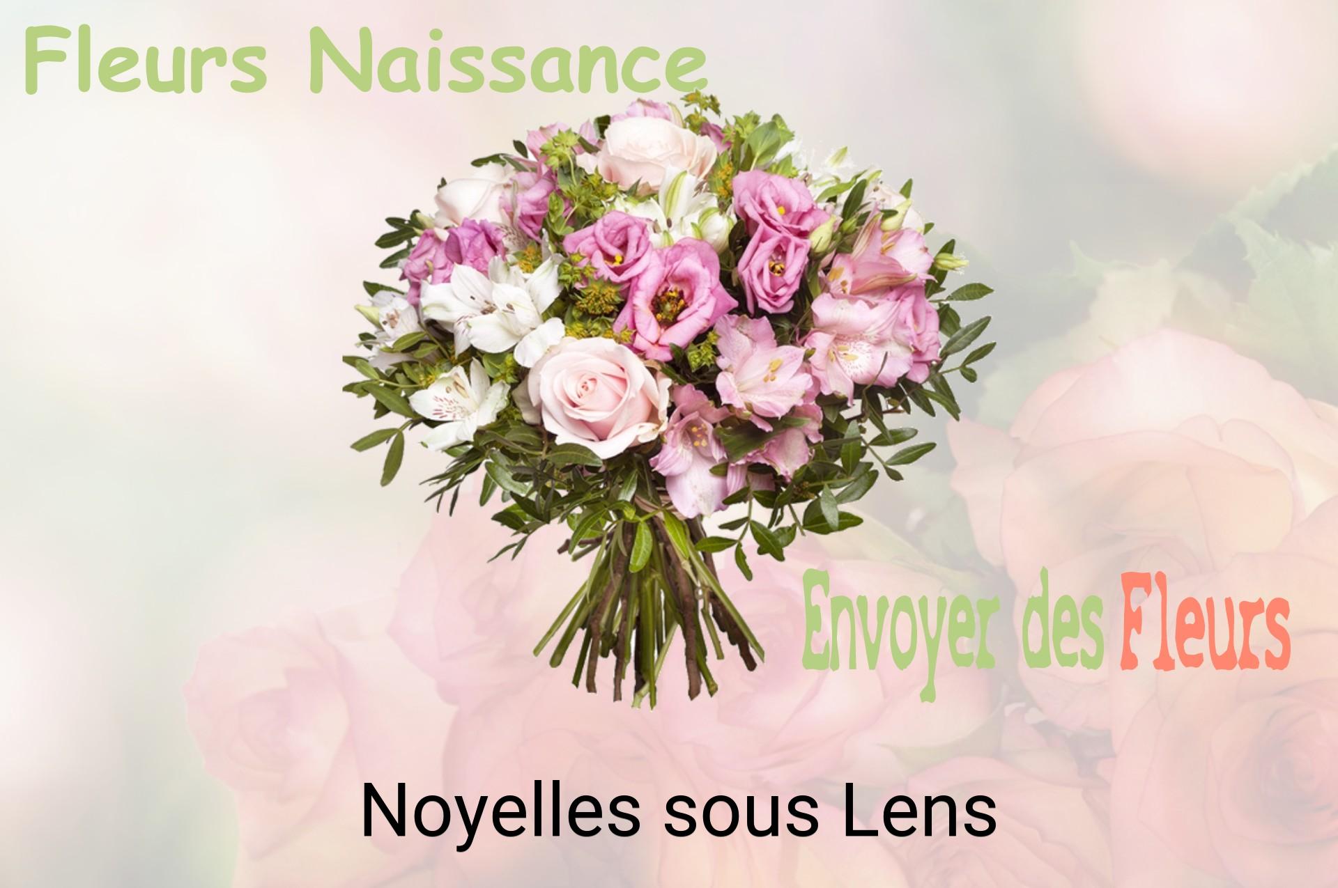 Bouquet de fleurs de naissance livré à Noyelles-sous-Lens